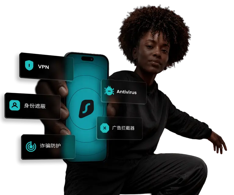 Surfshark 官方应用安装界面
